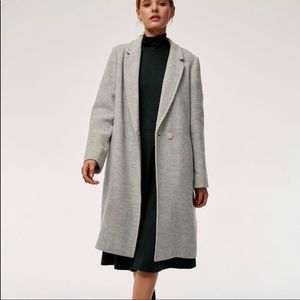 Aritzia Babaton Stedman Coat (Grey XXS)